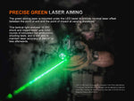 Fenix Lighting GL23R Lithium Ion 1200 Lumens Luminus SFT40 LED Flashlight Black