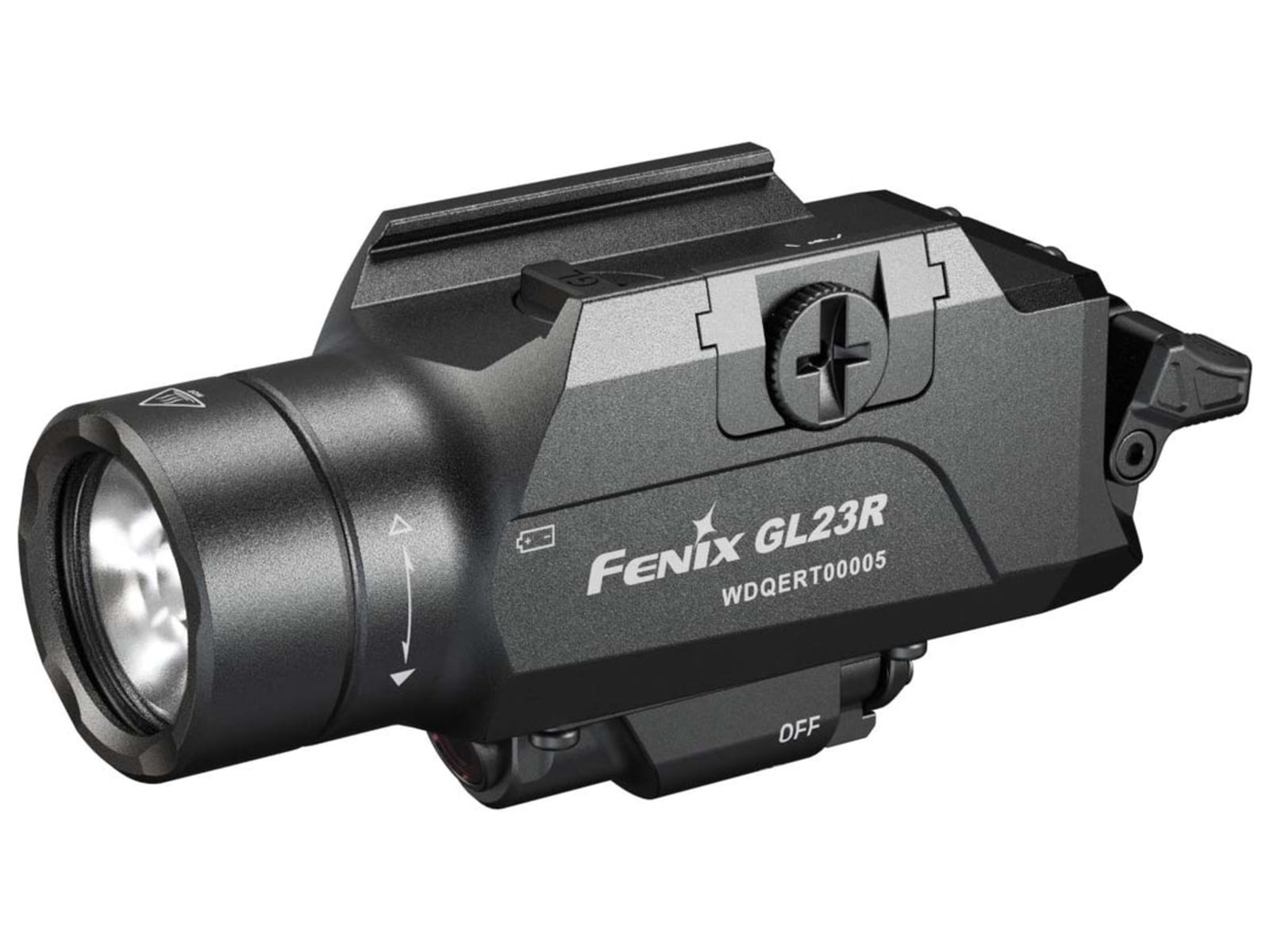 Fenix Lighting GL23R Lithium Ion 1200 Lumens Luminus SFT40 LED Flashlight Black