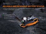 Fenix Lighting HM50R V2.0 Lithium Ion 700 Lumens Cree XP-G3 S4 LED Headlamp Black