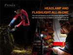 Fenix Lighting HM50R V2.0 Lithium Ion 700 Lumens Cree XP-G3 S4 LED Headlamp Black