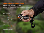 Fenix HM53R Lithium Ion 1200 Lumens LED Headlamp Black HM53RSTBK
