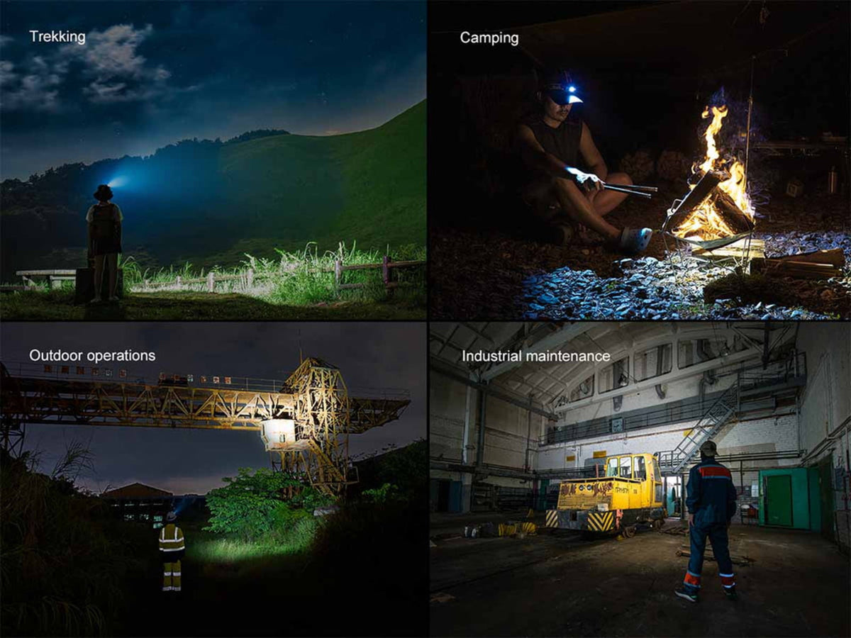 Fenix Lighting HM60R V2.0 Lithium Ion 1600 Lumens Luminus SST40-GEN2 LED Luminus SST20-GEN2 High-CRI LED OSRAM 2835 LED Headlamp Black