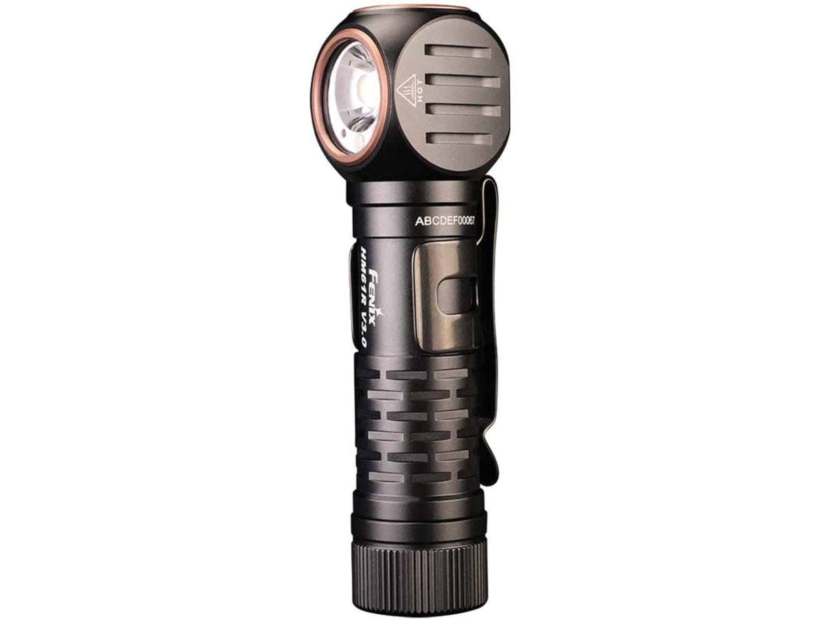 Fenix Lighting HM61R V3 ARB-L18-4000 1800 Lumens LED Headlamp Black HM61RV3BK