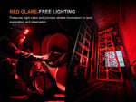 Fenix Lighting HM61R V3 ARB-L18-4000 1800 Lumens LED Headlamp Black HM61RV3BK