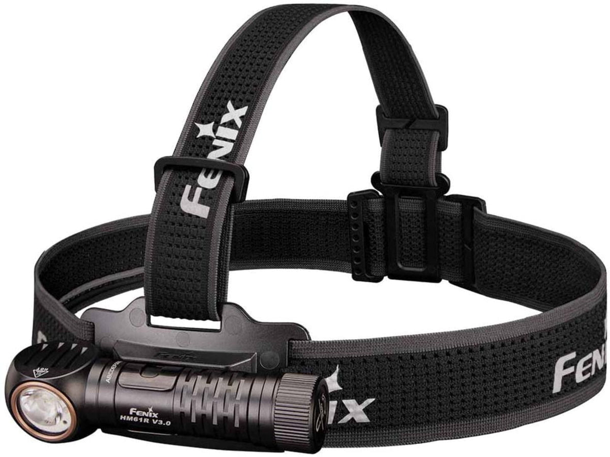 Fenix Lighting HM61R V3 ARB-L18-4000 1800 Lumens LED Headlamp Black HM61RV3BK