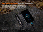 Fenix Lighting HM75R Lithium Ion 1600 Lumens Luminus SST40 LED Luminus SST20 LED OSRAM GR QSSPA1.23 LED Headlamp Black