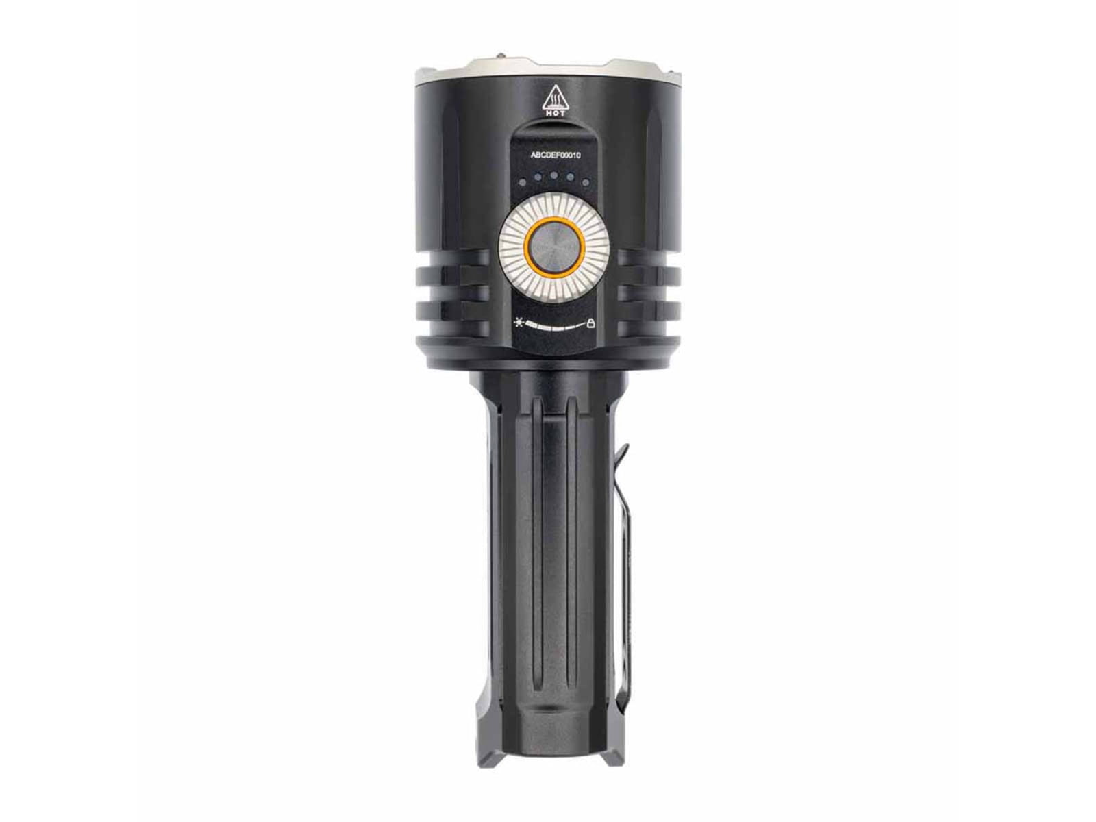 Fenix Lighting LR35R PRO Lithium Ion 10000 Lumens Luminus SFT 25 Luminus SST 25 OSRAM GR QSSPA1.23 SST-10-UV Flashlight Black