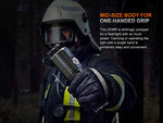 Fenix Lighting LR36R Lithium Ion 10000 Lumens Luminus SST 25 LED CT1-Mini Laser Flashlight Black