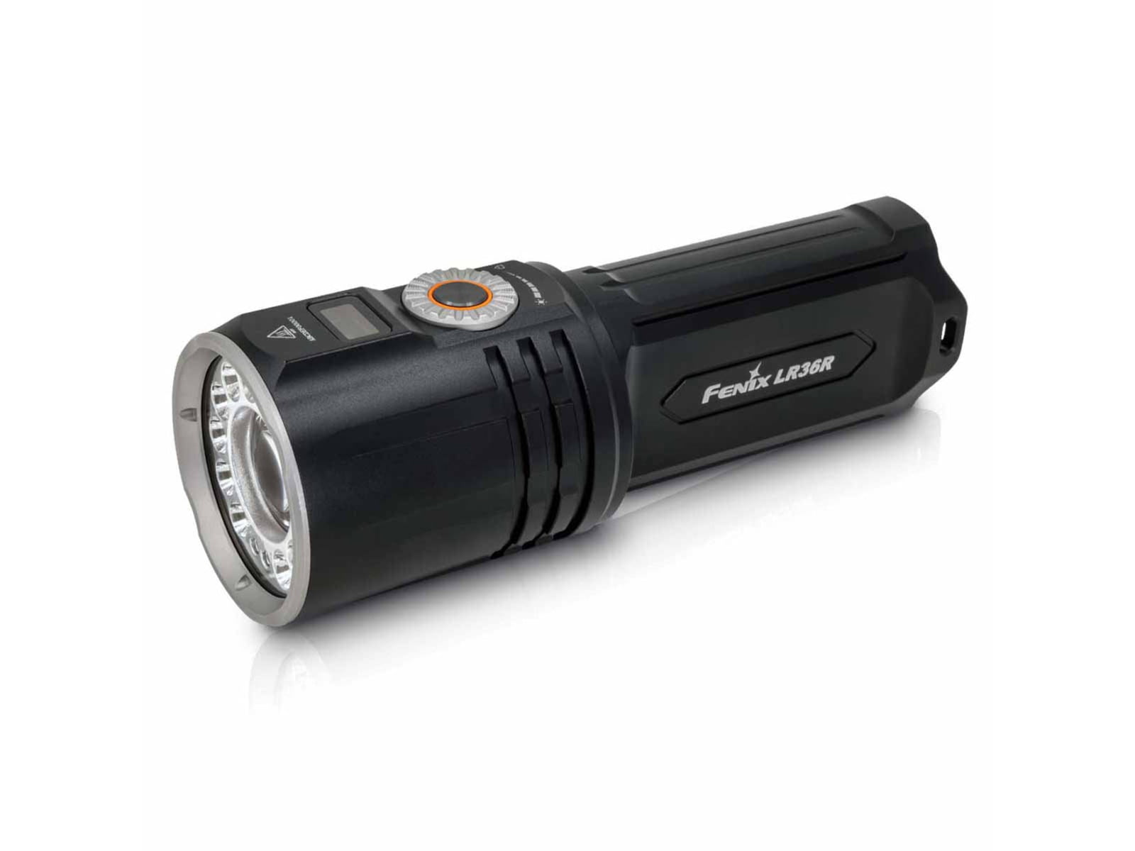Fenix Lighting LR36R Lithium Ion 10000 Lumens Luminus SST 25 LED CT1-Mini Laser Flashlight Black