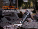 Fenix Lighting PD25R 800 Lumens Luminus SST20 LED Flashlight Black PD25RSTBK
