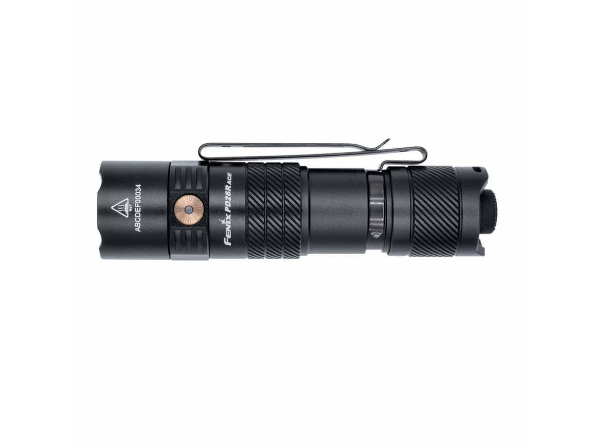 Fenix Lighting PD26R ACE Lithium Ion 1300 Lumens Luminus SFT25R LED Flashlight Black