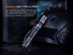 Fenix Lighting PD35R ACE Lithium Ion 2000 Lumens Luminus SFT40 LED Flashlight Black PD35RACBK