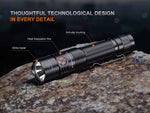 Fenix Lighting PD35R ACE Lithium Ion 2000 Lumens Luminus SFT40 LED Flashlight Black PD35RACBK