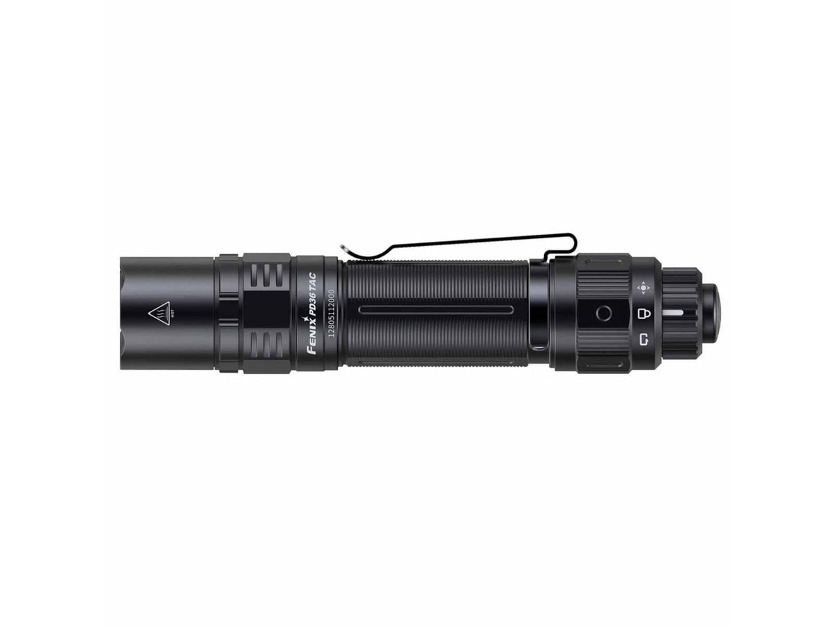 Fenix Lighting PD36 TAC Lithium Ion 3000 Lumens Luminus SST70 LED Flashlight Black