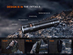 Fenix Lighting PD36R ACE Lithium Ion 3000 Lumens Luminus SFT70 Gen2 LED Flashlight Black PD36RACBK