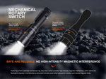 Fenix Lighting PD40R V3.0 Lithium Ion 3000 Lumens Luminus SFT70 LED Flashlight Black