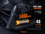 Fenix Lighting TK20R V2.0 Lithium Ion 3000 Lumens Luminus SFT70 LED Flashlight Black