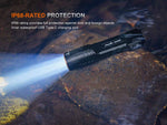 Fenix TK35R Lithium Ion 5800 Lumens Luminus SFT25R LED Luminus SST08 UV LED Flashlight Black TK35RSFBK