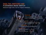 Fenix TK35R Lithium Ion 5800 Lumens Luminus SFT25R LED Luminus SST08 UV LED Flashlight Black TK35RSFBK