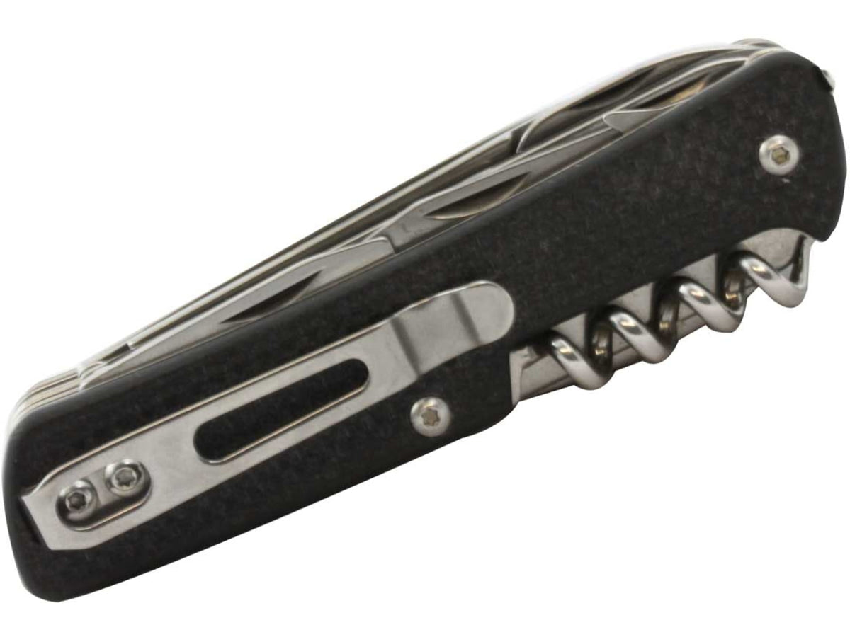 RUIKE M51 Multifunction Knife 2.79in 14C28N Stainless Steel Clip Point Plain Blade Black M51-B