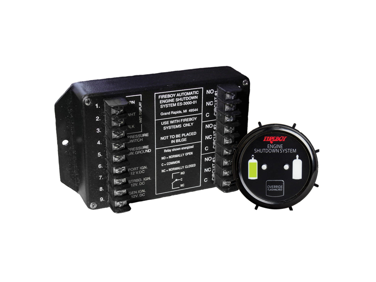 Fireboy-Xintex Shutdown System w/Round Display Engine ES-3000-01