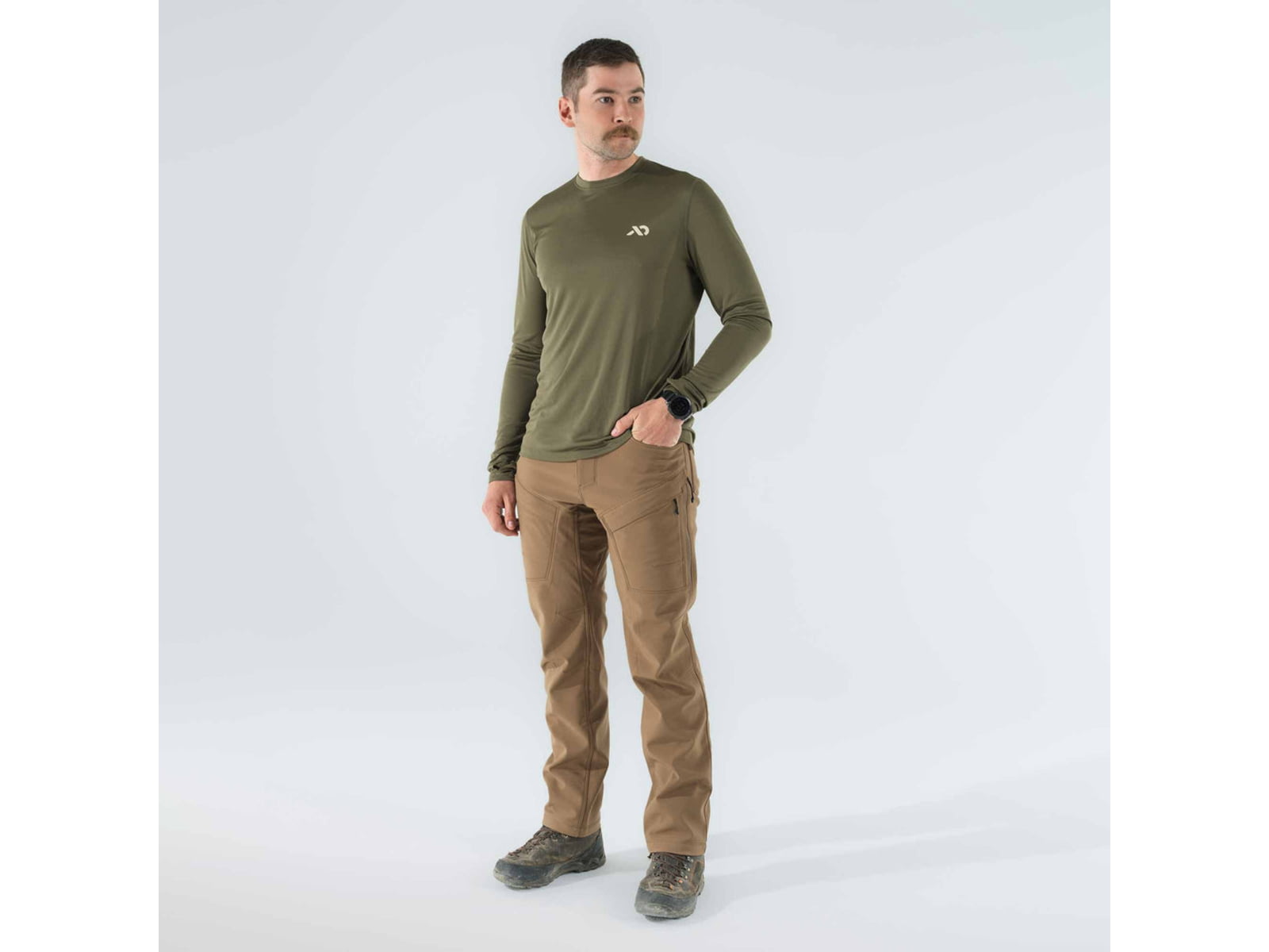 First Lite 308 Lined Pants - Men's Dry Earth 32 Waist 34 Inseam
