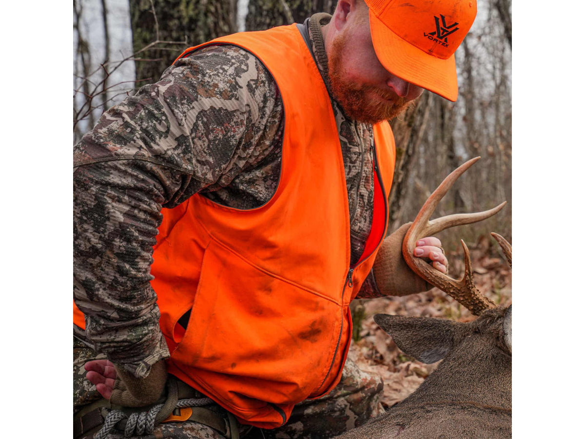 First Lite Charge Hunters Orange Vest - Men's Hunters Orange