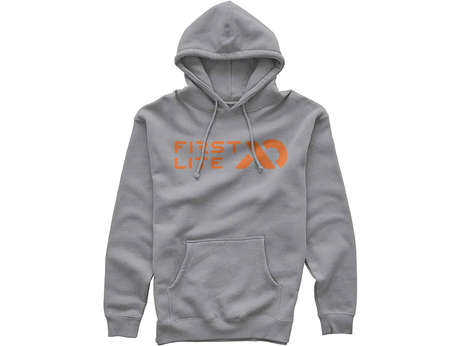 First Lite Horizontal Logo Hoody - Men's Grey Heather