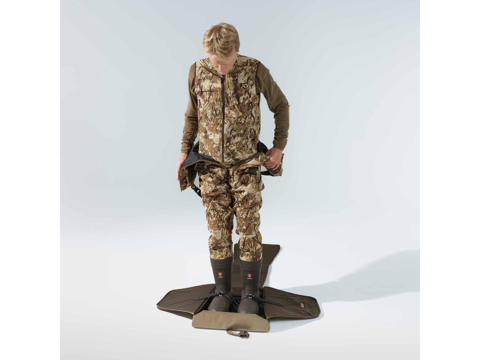 First Lite Ruddy Duck Wader Bag Dry Earth One Size