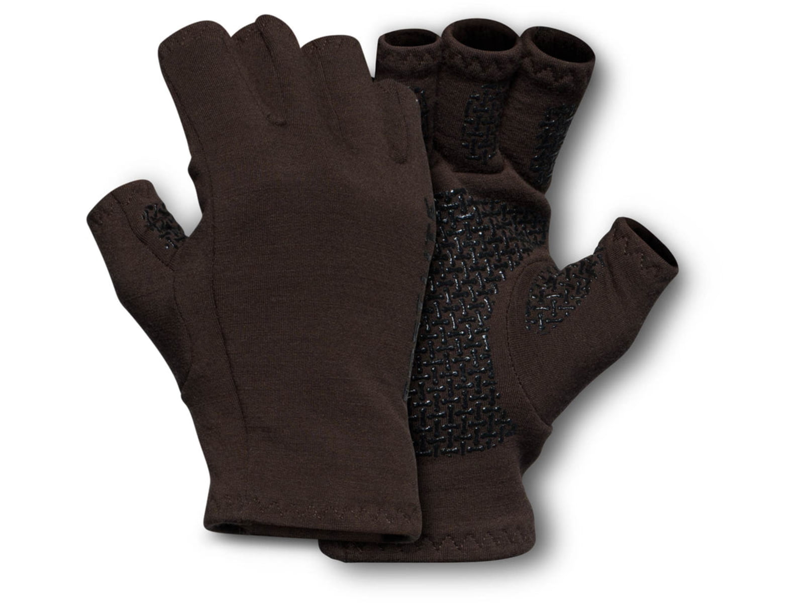 First Lite Rugged Wool Half Finger Gloves