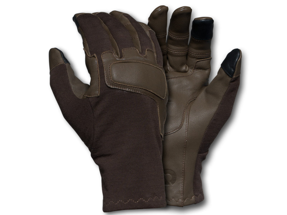 First Lite Rugged Wool Hybrid Gloves