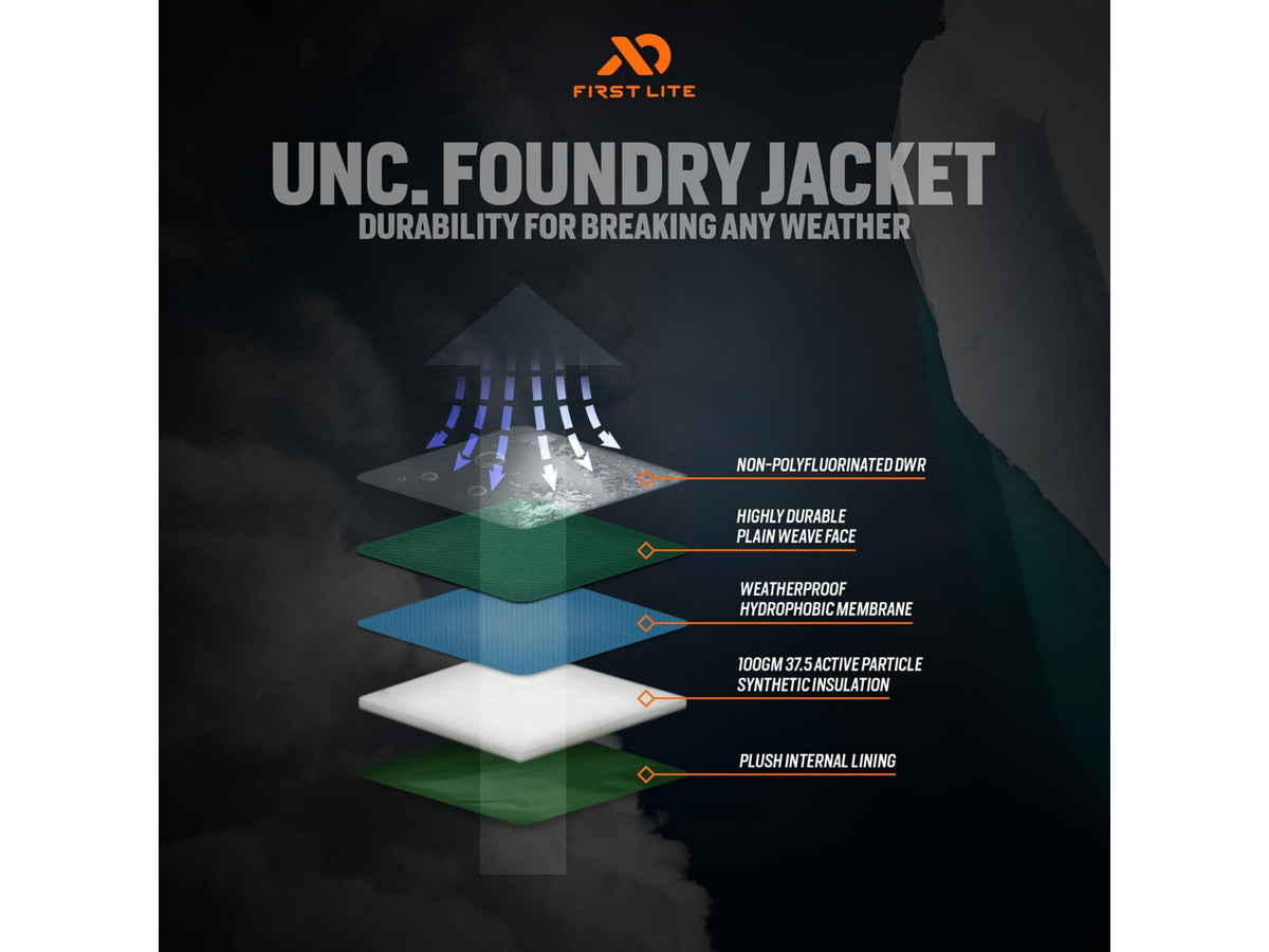 First Lite Uncompahgre Foundry Jacket - Men's Walnut Large 139780