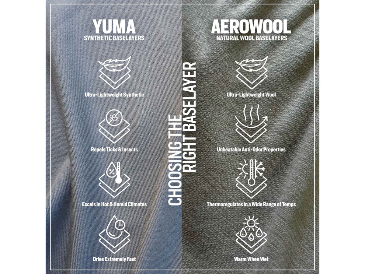 First Lite Wick Long Sleeve Crew - Men's