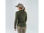 First Lite Wick Quarter Zip - Women's Conifer Medium 140007