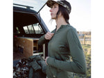 First Lite Wick Quarter Zip - Women's Conifer Medium 140007