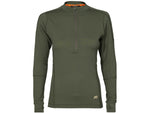 First Lite Wick Quarter Zip - Women's Conifer Medium 140007
