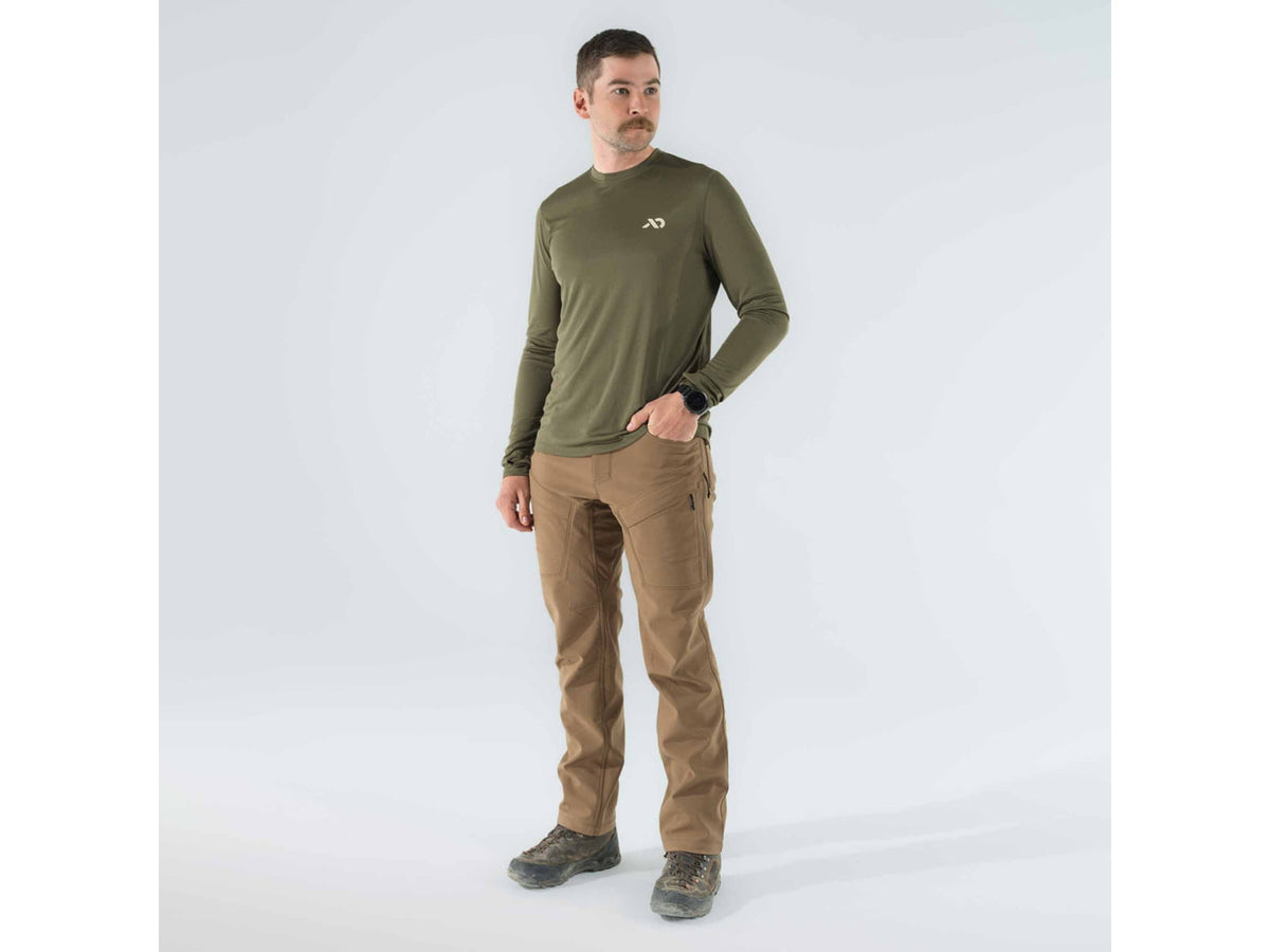 First Lite Yuma Synthetic Long Sleeve Crew - Men's Specter Medium 137806