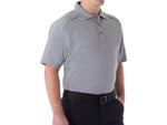 First Tactical Cotton Short Sleeve Polo - Men's Heather Gray 5XL 112508-016-5XL