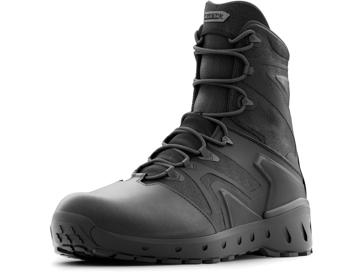 First Tactical AERO-TAC 8in Polishable Toe Side-Zip Tactical Boots - Men's