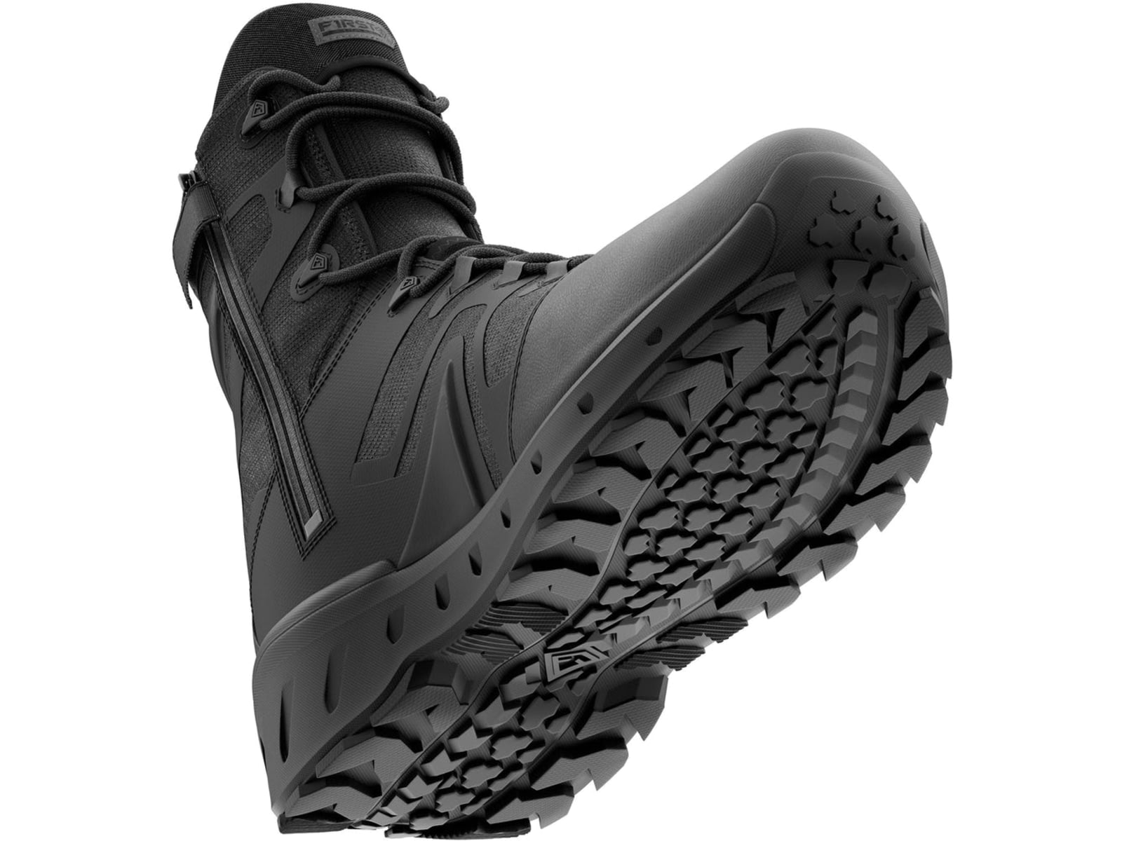 First Tactical AERO-TAC 8in Polishable Toe Side-Zip Tactical Boots - Men's