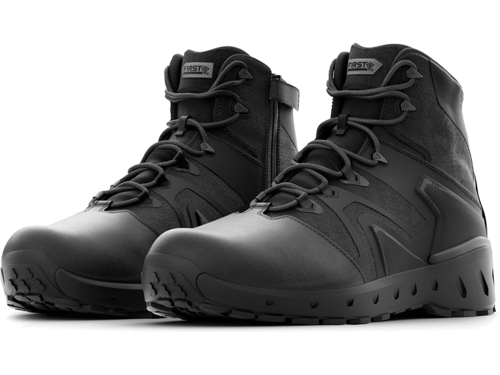 First Tactical AERO-TAC Polishable Toe Side-Zip Mid Tactical Boots - Men's