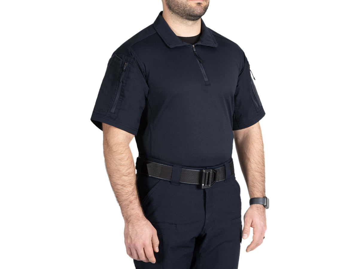 First Tactical V2 Responder Short Sleeve Shirt - Men's Tall Midnight Navy Large