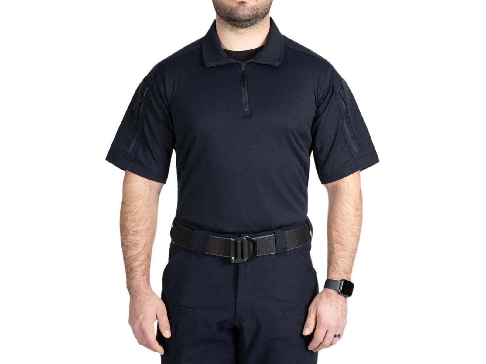 First Tactical V2 Responder Short Sleeve Shirt - Men's Tall Midnight Navy Large