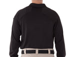 First Tactical Performance Long Sleeve Polo - Mens Black 3XL