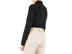 First Tactical Performance Long Sleeve Polo - Womens Black Extra Large