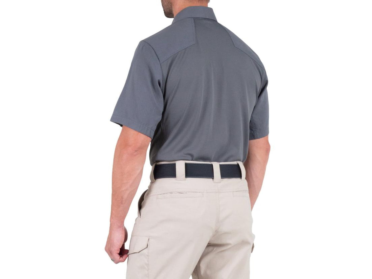 First Tactical V2 Pro Performance Short Sleeve Shirt - Mens Midnight Navy 2XL T