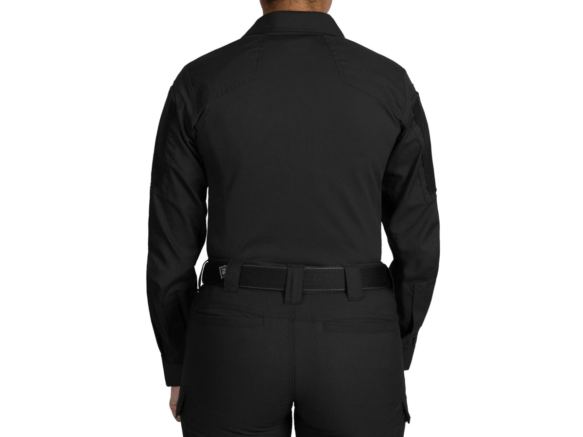 First Tactical V2 Responder Long Sleeve Shirt - Women's Regular Black Extra Small