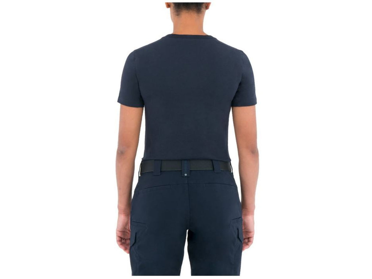First Tactical WoMen's Tactix Cotton S/S Tee Midnight Navy Small
