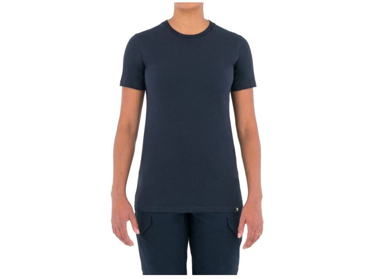 First Tactical WoMen's Tactix Cotton S/S Tee Midnight Navy Small