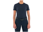 First Tactical WoMen's Tactix Cotton S/S Tee Midnight Navy Small